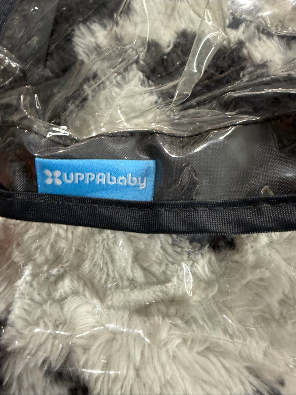 UPPAbaby cruz rain cover and mosquito net Stroller/Liner - clear -grey